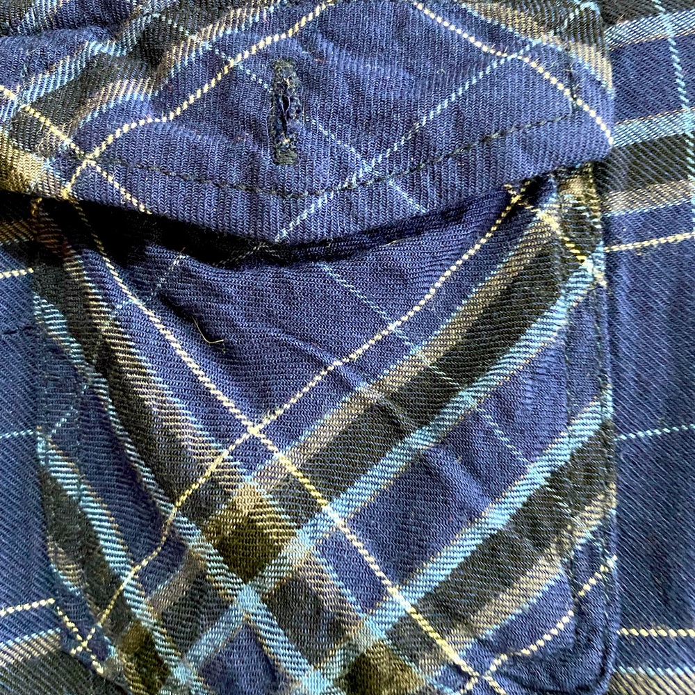 Plaid button down shirt Torrid size 3